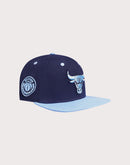 Central Mills Pro Standard Chicago Bulls Blueberry Pinch Snapback Hat-Navy/Blue