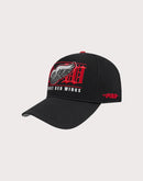 Central Mills Men’s Pro Standard Detroit Red Wings Loyalty Pinch Snapback Hat-Black/Red