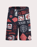 Jordan All Over Printed Fleece Shorts