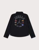 Jordan Court Of Legends Long Sleeve Big Boys' Black Shirt