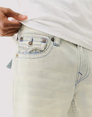 True Religion Ricky Frayed Flap Shorts