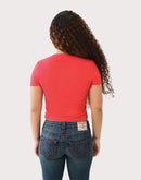 True Religion Heritage Logo Baby Red Tee
