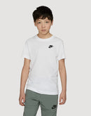 Nike Embroidered Futura Tee Grade-School