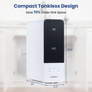 AW-RB05 Alkaline PH+ Reverse Osmosis Water Filter 600 GPD Tankless Under-Sink RO System-Black
