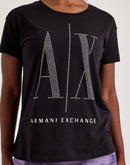 Armani Exchange Studded Icon Logo Tee
