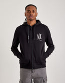 Armani Exchange Icon Logo Full-Zip Hoodie