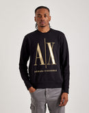 Armani Exchange Icon Logo Crewneck Sweatshirt