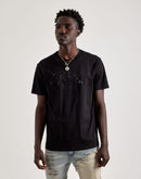Armani Exchange Paint Splatter Logo Tee
