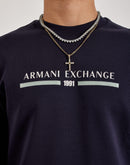 Armani Exchange Felpa Fleece Crewneck Sweatshirt