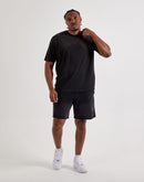Armani Exchange Embroidered Logo Fleece Shorts