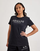 Armani Exchange Embellished Logo Tee
