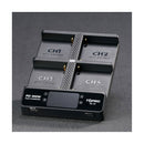 Accsoon TopRig 100W 4-Bay NP-F Fast Charger
