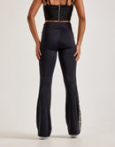 Adidas Leopard Luxe 3-Stripes Flared Leggings