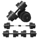 Adjustable Dumbbells 66 LBS Free Weights With Connectors for Home Gym Fitness Workout