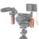 SmallRig Wooden Side Handle with 1/4"-20 Screws