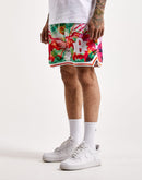Almighty Nyc Paint Splat Mesh Shorts