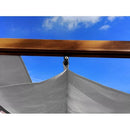 Paragon Outdoor Florence Pergola 11×11, Canadian Cedar / Cocoa
