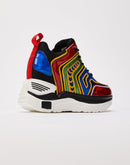 Anthony Wang Raisinis Print Wedge Multi