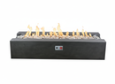 PyroMania Fire - Arroyo Rectangle Concrete Fire Pit Table