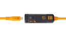 Tether Tools TetherPro Optima 10G TetherBoost Locking USB-C Extension Cable (16', High-Visibility Orange)