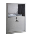 Bobrick B-35016 - Recessed Sharps Disposal Cabinet