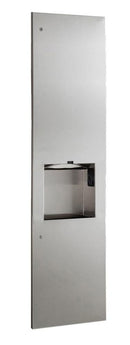 Bobrick B-38030 115V Towel Dispenser, Hand Dryer & Waste, Recessed 4-inch, 115V