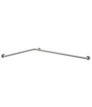 Bobrick B-5897.99 1-1/4" Diameter Two-Wall Toilet Grab Bar, Peened
