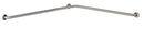 Bobrick B-6897.99 1-1/2" Diameter Two-Wall Toilet Compartment Grab Bar, Peened