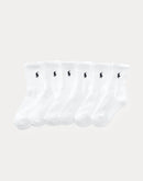 Polo Ralph Lauren Polo Youth Sport 6-Pack Crew Socks