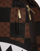 Sprayground Enlarged Check Paris Backpack