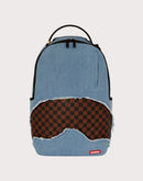Sprayground Denim Shark Bite DLXSV Backpack