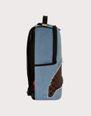 Sprayground Denim Shark Bite DLXSV Backpack