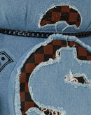 Sprayground Denim Moneybear Backpack