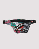 Sprayground Split Cybershark Crossbody Bag