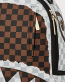 Sprayground Tear Away Checkered Backpack