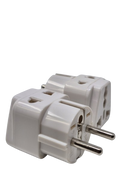 Type E/F – Ckitze Grounded 2 in 1 Plug Adapter – Germany, France, Europe