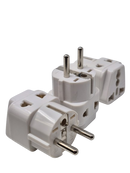 Type E/F – Ckitze Grounded 2 in 1 Plug Adapter – Germany, France, Europe