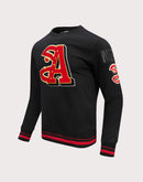 Pro Standard NBA Atlanta Hawks Mashup Rib Crewneck