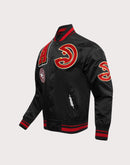 Pro Standard NBA Atlanta Hawks Mashup Rib Satin Jacket
