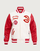 Pro Standard NBA Atlanta Hawks Retro Classic Rib Wool Varsity Jacket