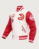 Pro Standard NBA Atlanta Hawks Retro Classic Rib Wool Varsity Jacket