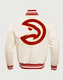 Pro Standard NBA Atlanta Hawks Retro Classic Rib Satin Jacket