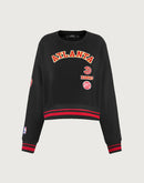 Pro Standard NBA Atlanta Hawks Retro Classic Rib Crewneck