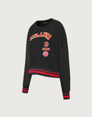 Pro Standard NBA Atlanta Hawks Retro Classic Rib Crewneck