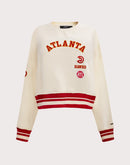 Pro Standard NBA Atlanta Hawks Retro Classic Rib Crewneck