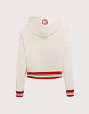 Pro Standard NBA Atlanta Hawks Retro Classic Rib Cropped Hoodie