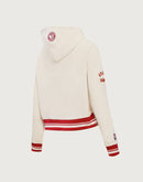 Pro Standard NBA Atlanta Hawks Retro Classic Rib Cropped Hoodie