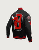 Pro Standard NBA Chicago Bulls Mashup Rib Satin Jacket