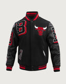 Pro Standard NBA Chicago Bulls Mashup Rib Wool Varsity Jacket
