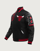 Pro Standard NBA Chicago Bulls Mashup Rib Wool Varsity Jacket